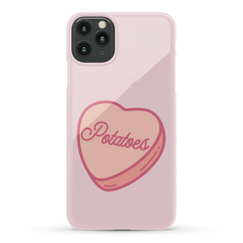 Potatoes Candy Heart Phone Case